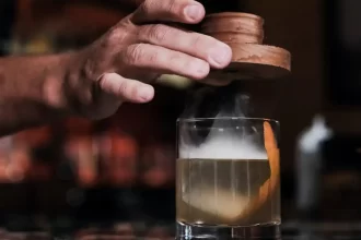 the art of smoking cocktails.