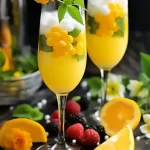 Creative Mimosa Garnish Ideas