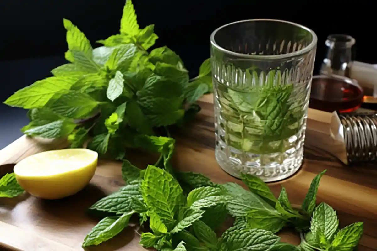 Fresh Mint Leaves for the Perfect Mojito
