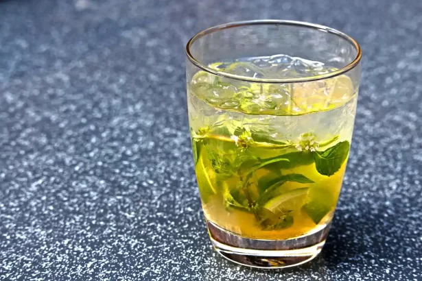 How to Make a Refreshing Green Tea Shot
