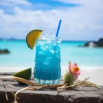 Perfect Pairings: Blue Lagoon Cocktail and Beach Vibes