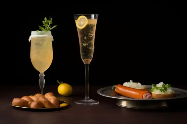 Perfect Pairings: French 75 Cocktail and Savory Bites