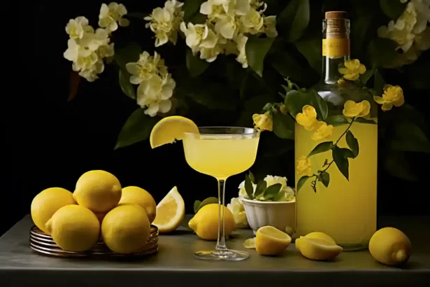 Perfect Pairings: Limoncello Cocktail and Sweet Indulgences