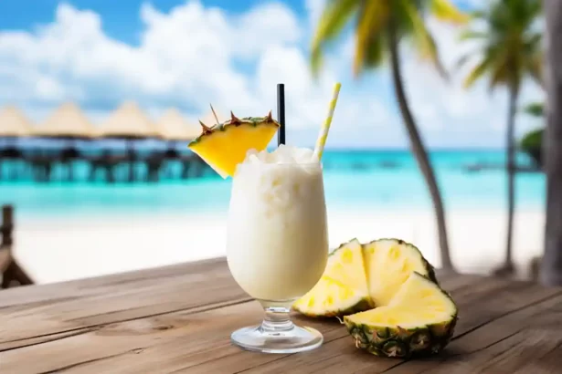 Perfect Pairings: Piña Colada Cocktail and Beach Vibes