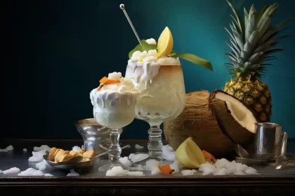 Perfect Pairings: Piña Colada Cocktail and Sweet Indulgences
