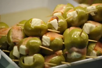 Stuffed Olives for Bloody Mary