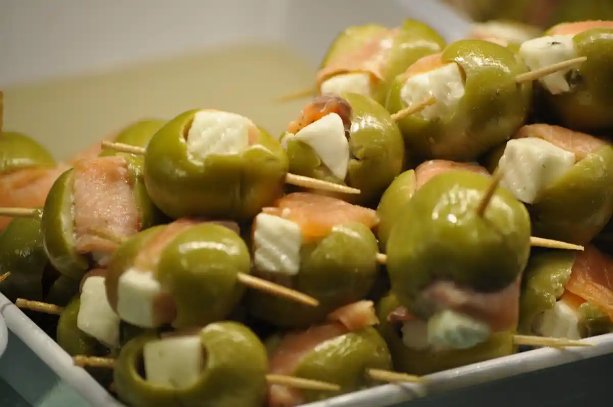 Stuffed Olives for Bloody Mary