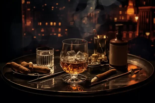 The Perfect Duo: Manhattan Cocktail and Cigars