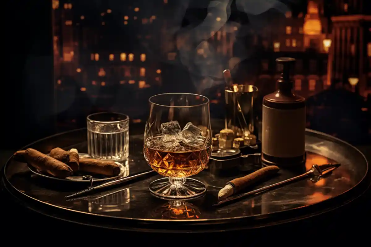 The Perfect Duo: Manhattan Cocktail and Cigars