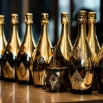Gold Bottles of Champagne: Luxury Defined