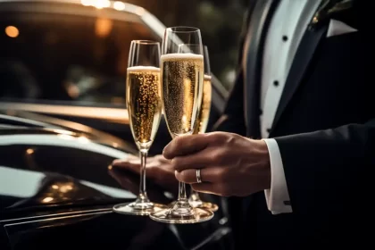 Luxury Celebrations with Lamborghini Champagne